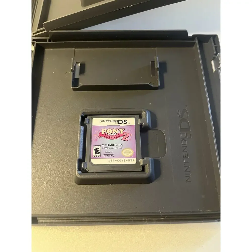 Ener-G Horse Riders & Pony Friends 2 Nintendo DS Video Games W/ Instruction CIB